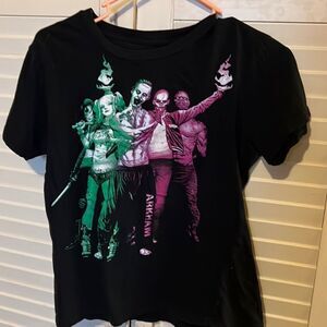 Suicide Squad T-shirt Dc Comics Antihero Movie Graphic Tee Cotton Black